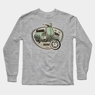 Classic Italian Smallframe scooter Long Sleeve T-Shirt